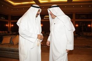 حديث بين الشيخ دمحمد الصباح ومحمد الصقر