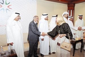 التحالف الوطني يستقبل مهنئيه