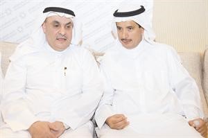 محمد الصقر وديوسف الابراهيم في غبقة التحالف