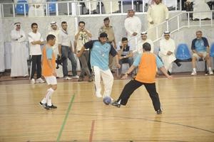 لقطة من المباراة التي جمعت الوزراء والنواب في النسخة الماضية﻿