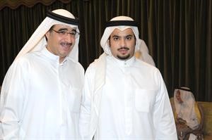 ﻿سعود البابطين مع الشيخ خالد الاحمد﻿