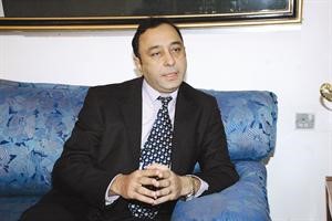السفير الباكستاني افتخار عزيز كرم ذياب
