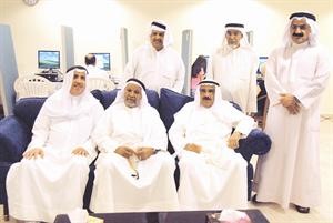 الشيخ فيصل السعود متوسطا راعي البطولة واللجنة المنظمة﻿