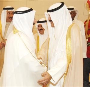 خالد الجارالله مودعا صاحب السمو الامير