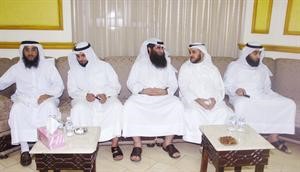 جانب من المهنئين﻿