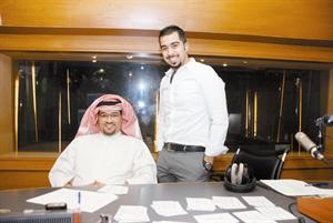 احمد الموسوي مع المعد علي حيدر في البرنامج﻿