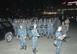 اعداد كبيرة من قوات الامن تواجدت في محيط موقع ندوة الشليمي التي الغيت مساء امس الاول
