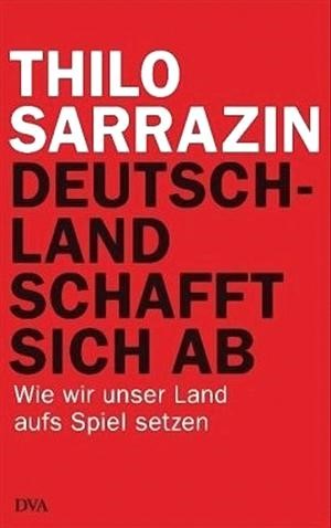 غلاف كتاب المانيا تلغي نفسها كما نشرته الشرق الاوسط