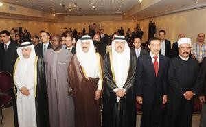 سفراء مصر والامارات وقطر والسنغال والسعودية حضروا الاحتفال متين غوزال
