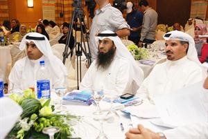 مطلال القحطاني خلال اللقاء﻿