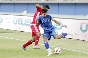 شاهين الخميس برز بشكل جيد امام عمان في مباراة الافتتاح
﻿