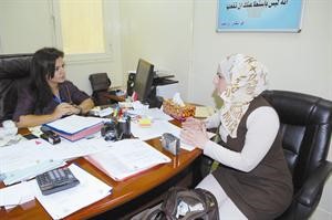 مهبة اليوسف متحدثة للزميلة دارين العليمحمد ماهر