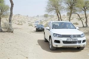 فولكس واجن طوارق تبهر الجميع في أول ظهور لها بالشرق الأوسط