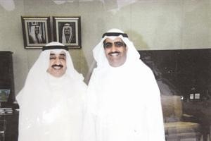 حمد بودي مع رئيس مجلس الامة جاسم الخرافي