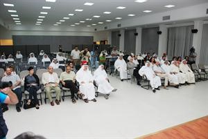 جانب من الحضور في ندوة جمعية الخريجين﻿