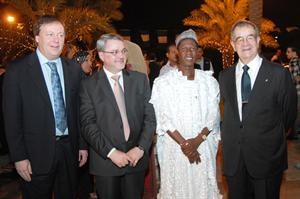 سفير نيجيريا يتوسط سفراء اسبانيا والعراق وبريطانيا﻿﻿سعد هنداوي﻿