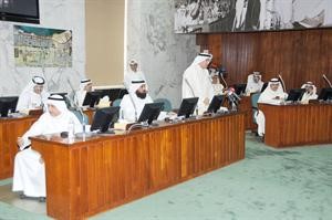 جانب من الاعضاء خلال الجلسةفريال حماد
