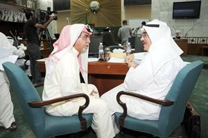 حوار بين موسى الصراف ومحمد المفرج
