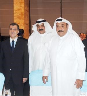 اللواء دمصطفى الزعابي والعميد محمد الصبر مع السفير دبسام النعماني