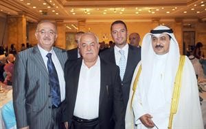 زيد العازمي مع محمد صعب وزاهر الخطيب
