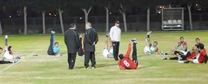 لاعبو المنتخب المصري ادوا تدريباتهم بجدية وحماس لمواجهة النيجر اليوم
