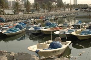  ومراكب الصيد تشكو من عدم الحركة بعد توقف الصيادين عن العمل﻿