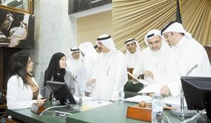 نقاش بين بعض اعضاء المجلس البلدي ومدير عام البلدية ماحمد الصبيح
