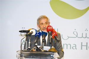 دهلال الساير يلقي كلمة