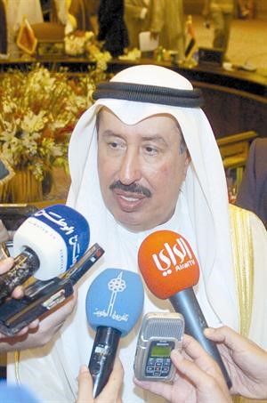 احمد الهارون متحدثا
