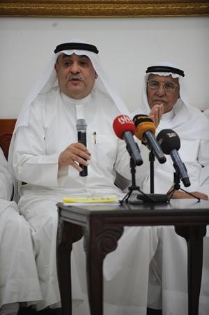 محمد الصقر اثناء حديثه عن غرفة التجارة﻿