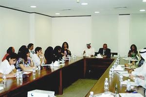 جانب من الاجتماع التمهيدي﻿