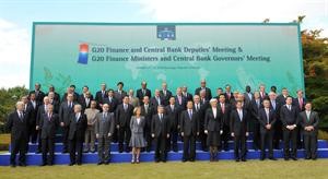 لقطة جماعية تضم وزراء مالية مجموعة العشرين 	رويترز
﻿