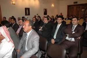 الزميل فريد سلوم وماكرم سلوم خلال اللقاء