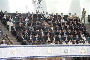 اعضاء السلك الديبلوماسي اثناء جلسة افتتاح دور الانعاقد﻿