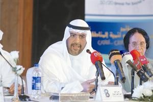 الشيخ احمد الفهد يلقي كلمته