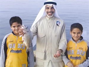 سعد مال الله مع ابني اخيه والشعم