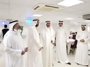 القنصل صالح الصقعبي متفقدا مقر بعثة الحج الكويتية في حي النسيم
﻿