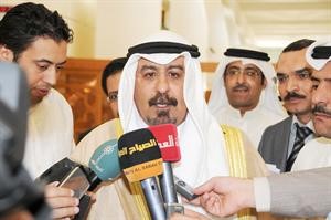 الشيخ دمحمد الصباح متحدثا في مجلس الامة امس﻿