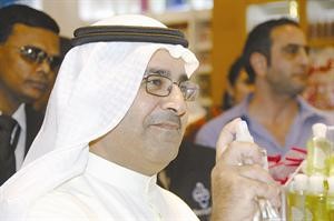 محمد عبدالعزيز الشايع يجرب منتجات باثبودي وركس
﻿