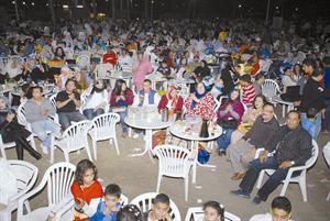 الاف الزوار استمتعوا بانشطة شاطئ العقيلة خلال ايام العيد
