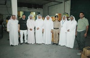 فريق طوارئ العاصمة مع المدير مفالح الشمري 	 محمد ماهر
﻿