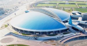 احد الملاعب الرائعة المغلقة لمونديال 2022 في قطر﻿