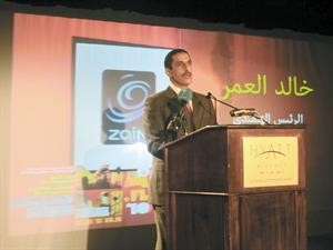 خالد العمر يلقي كلمته في مؤتمر الاتحاد الوطني لطلبة الكويت باميركا في ميامي
﻿