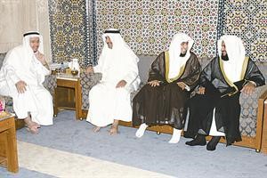 حديث مشترك بين الفلاح والشيخ فهد الجابر والشيخ فهد الكندري والشيخ مشاري العفاسي