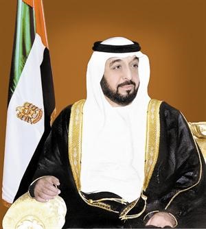 رئيس دولة الامارات العربية المتحدة سمو الشيخ خليفة بن زايد ال نهيان