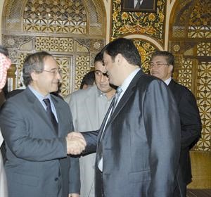 دفيصل المقداد مرحبا بالزميل فريد سلوم