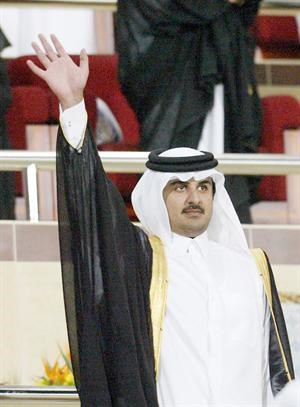 ولي عهد قطر الشيخ تميم بن حمد ال ثاني