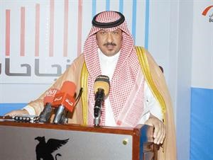 الشيخ طلال الخالد يلقي كلمته
