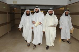 دفيصل المسلم ودوليد الطبطبائي ومحمد هايف في مجلس الامة امس﻿