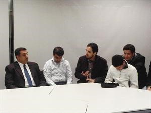 الحضور في اللقاء﻿